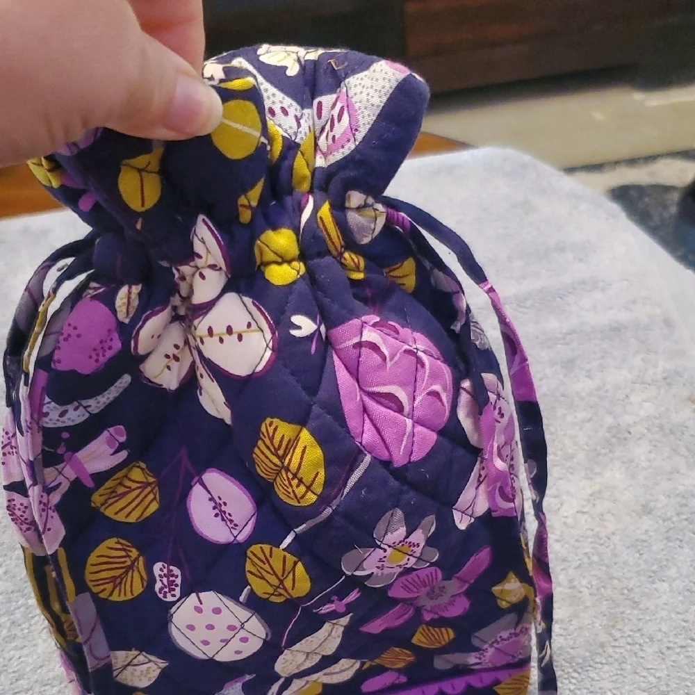 Vera Bradley Floral Nightingale Cheers To You Bag